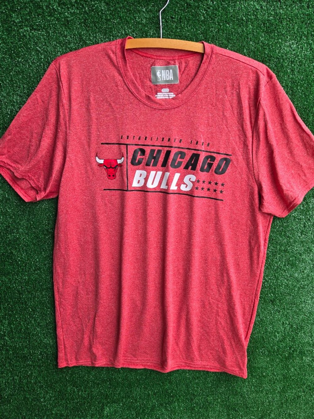 NBA Chicago Bulls basketball short sleeved t-shirt